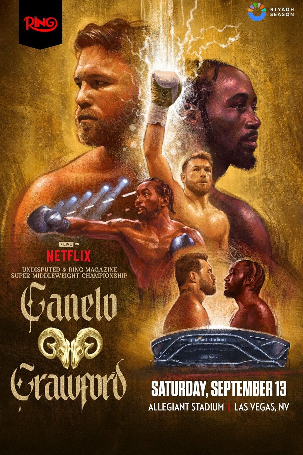 Canelo Álvarez vs. Terence Crawford