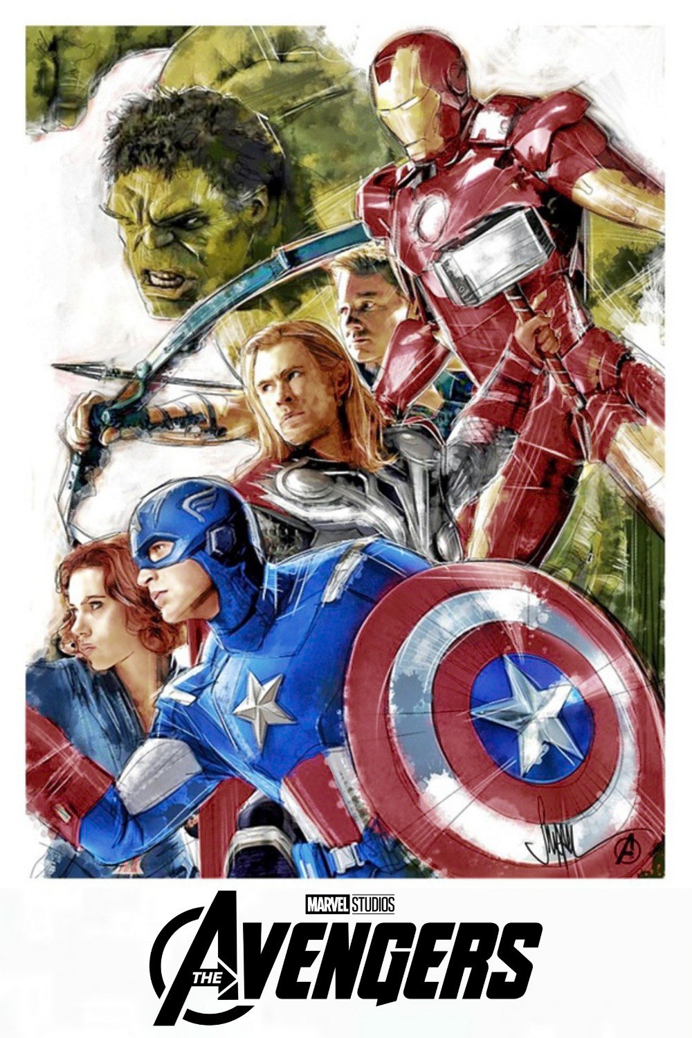 The Avengers Movie poster