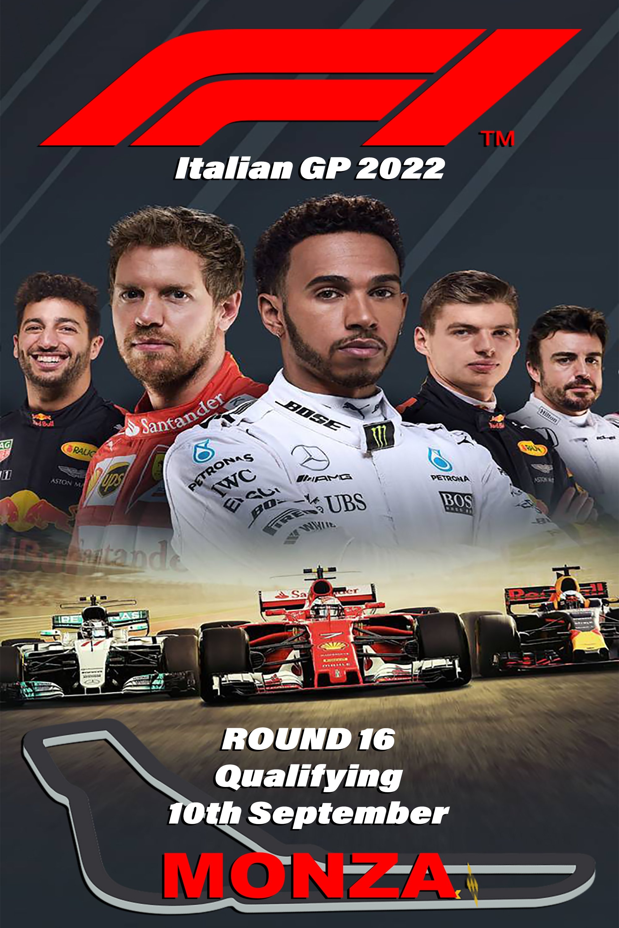 F1 2022 Italian GP Qualifying (N/A) The Poster Database (TPDb)