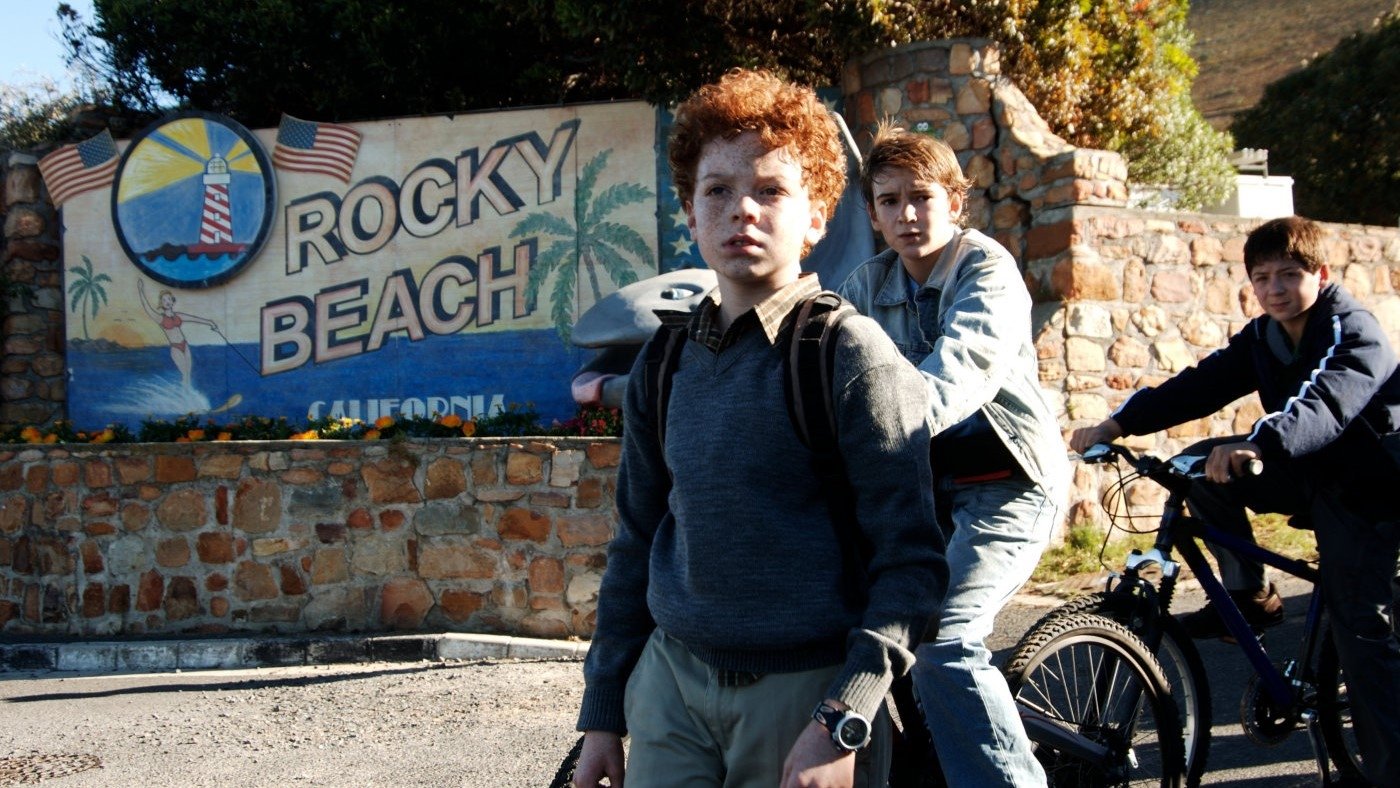 The Three Investigators in The Secret of Skeleton Island