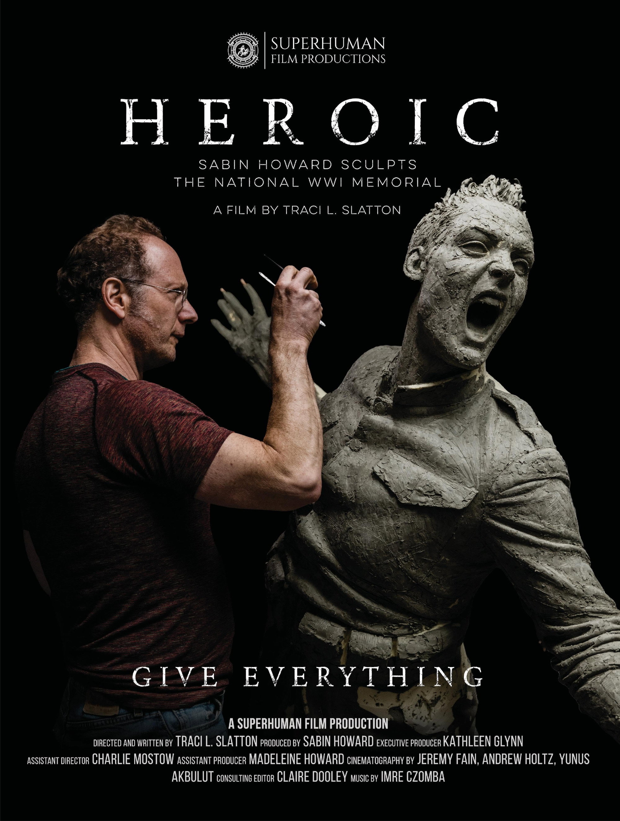 Heroic: Sabin Howard Sculpts the National WWI Memorial Poster