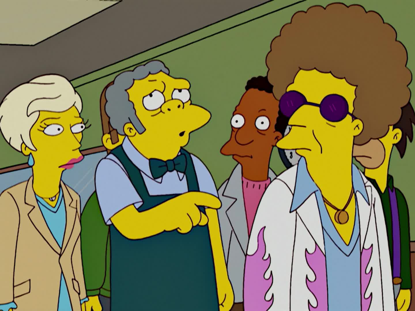 The Simpsons Season 20 :Episode 6  Homer and Lisa Exchange Cross Words