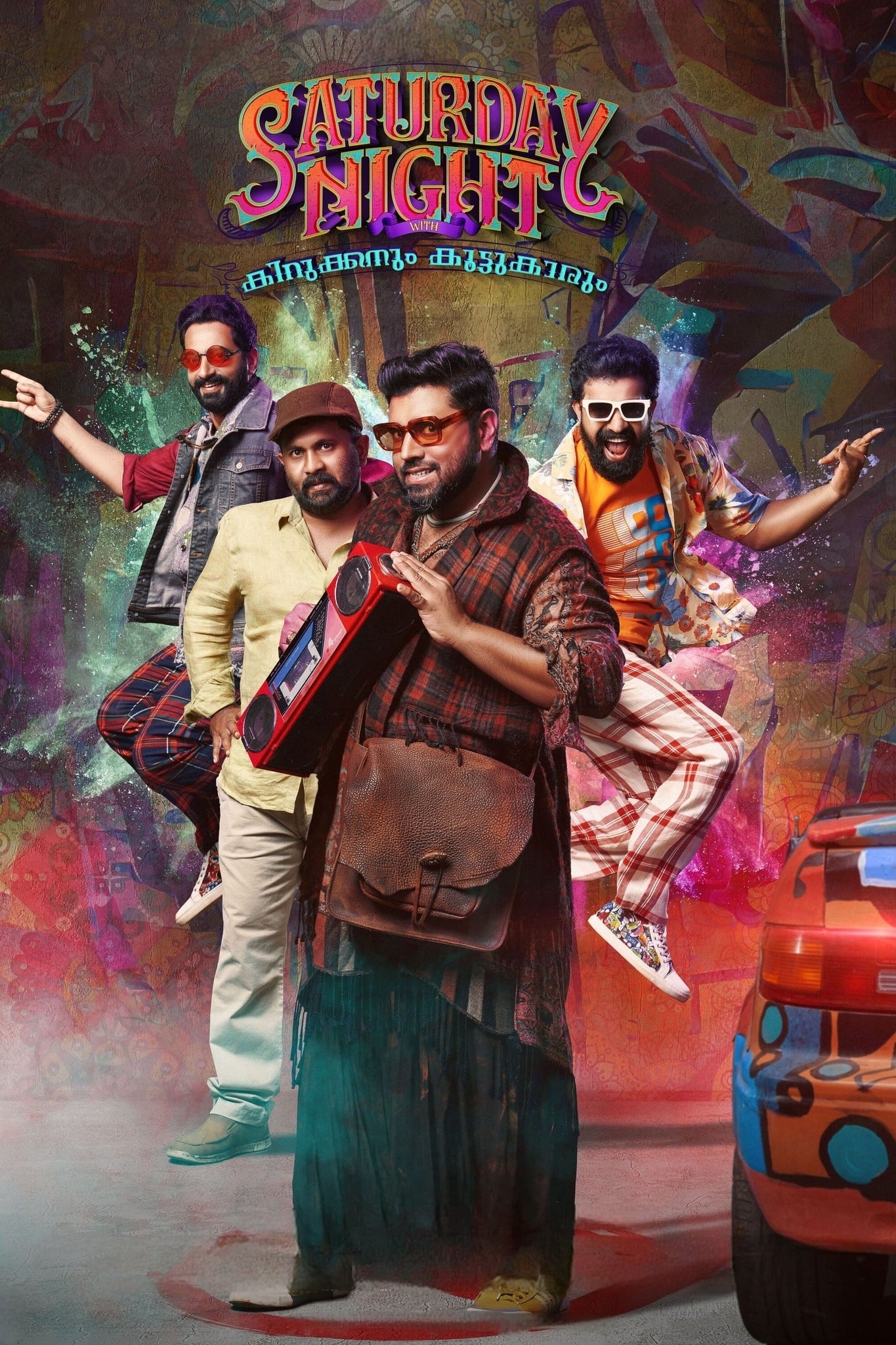 Download Saturday Night (2022) Dual Audio [Hindi (ORG 5.1) + Malayalam] HDRip Full Movie