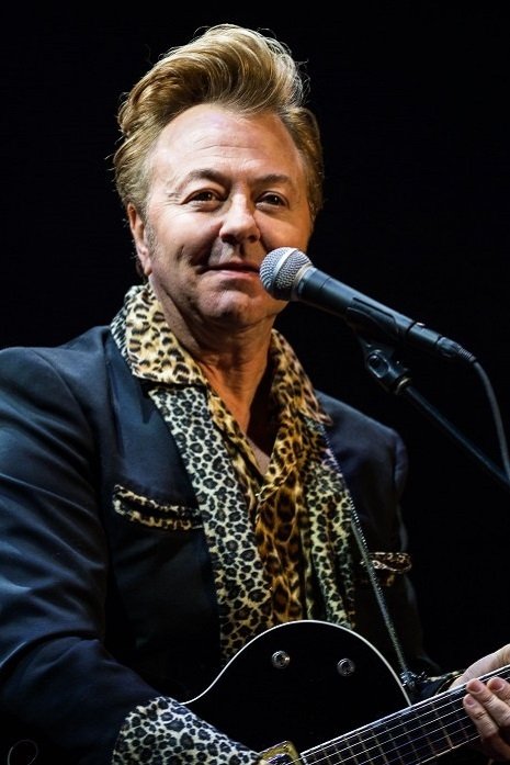 et billede af Brian Setzer