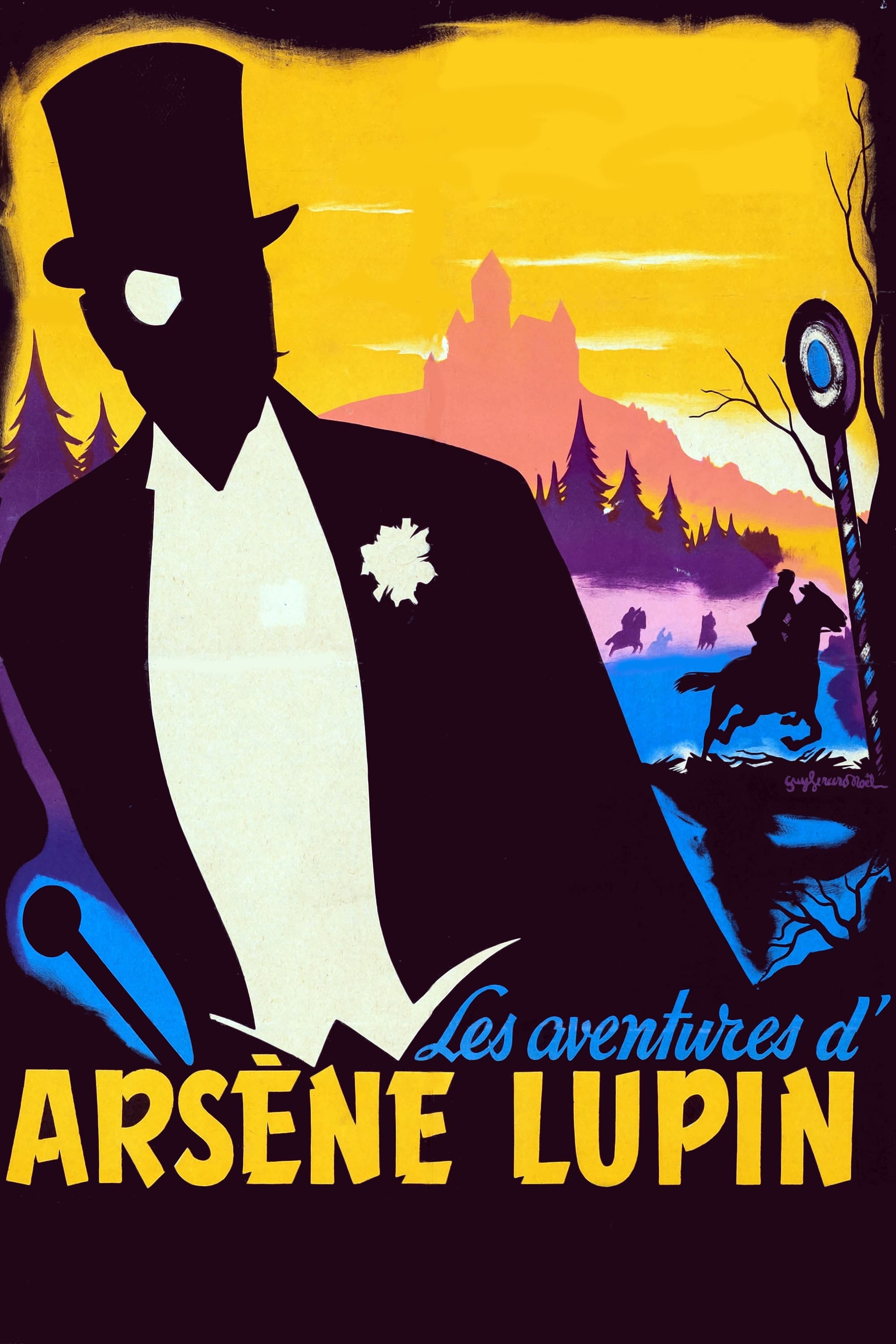 Affiche du film Les Aventures d'Arsène Lupin 1970