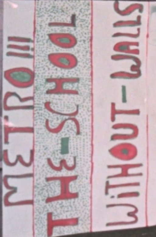Poster for Metro!!! The School Without Walls