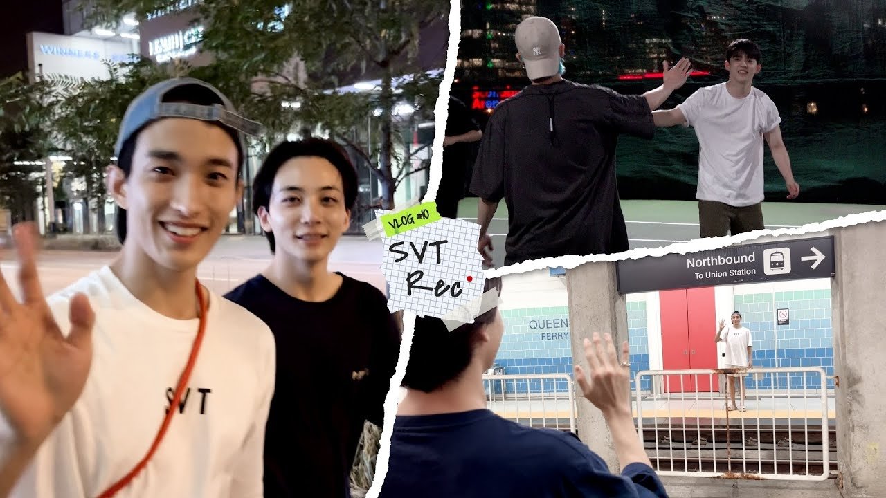 Thumbnail for [SVT Record] 세(븐틴) 또 공(놀이) | 도겸 정한이 이렇게 걷는 이유는? | 토론토 밤 산책 #10 Season 1 Episode 10