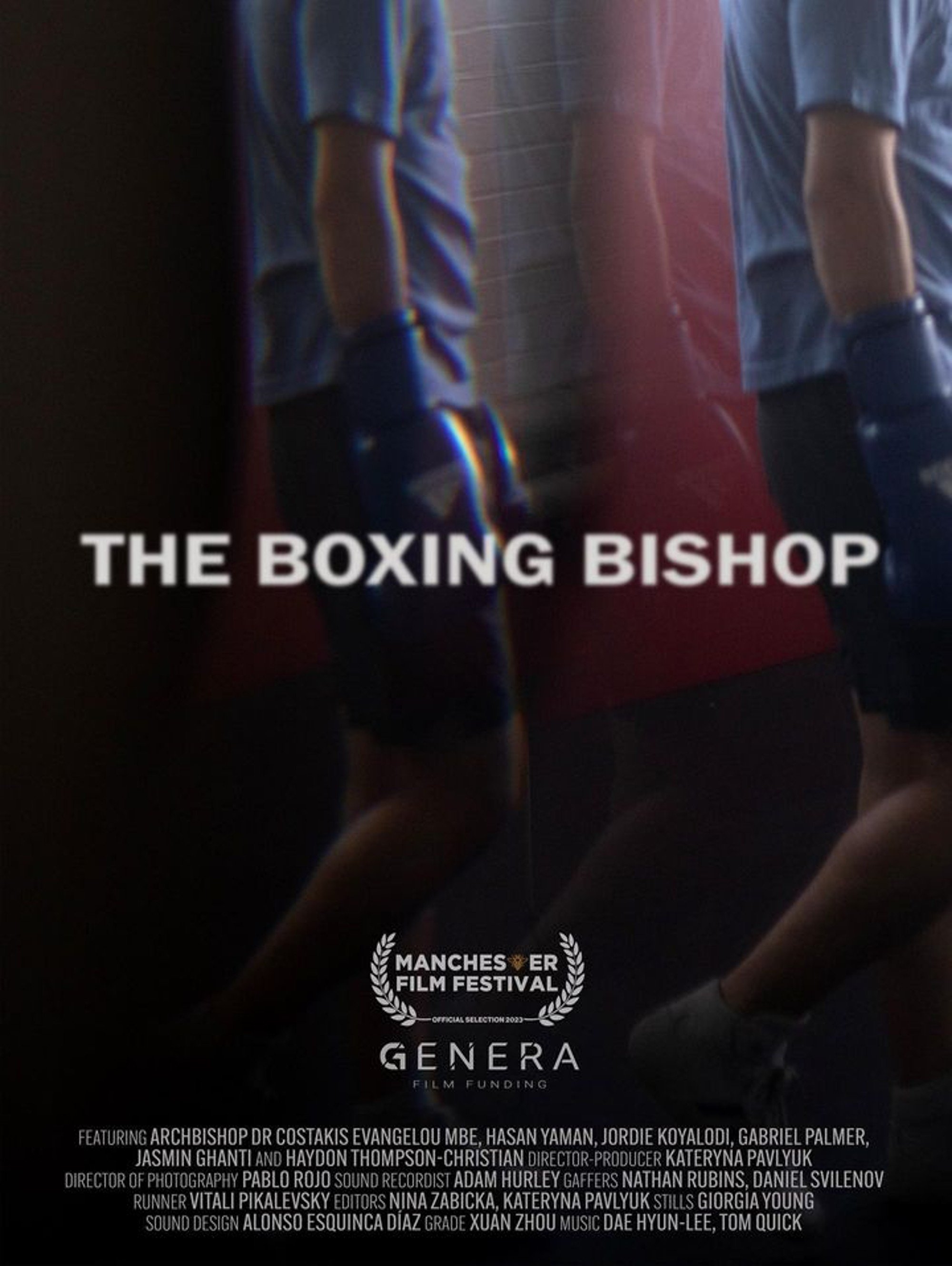 The Boxing Bishop Poster