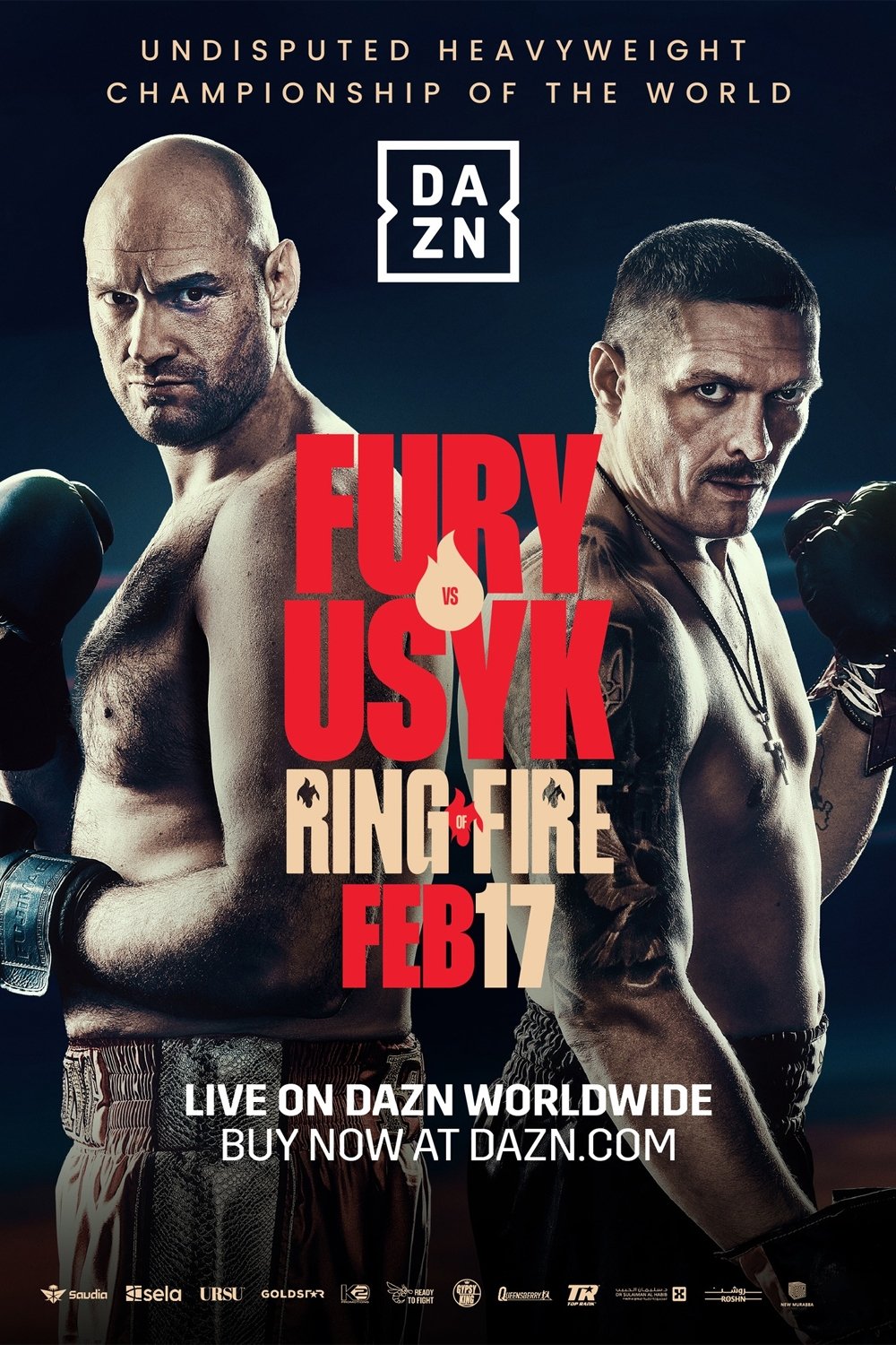Tyson Fury vs. Oleksandr Usyk
