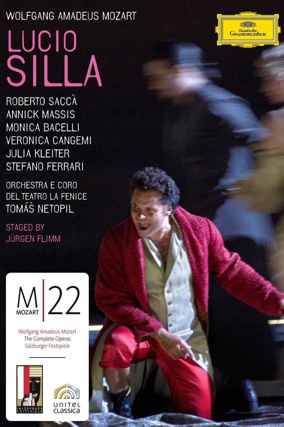 Plakat, der markedsfører Lucio Silla