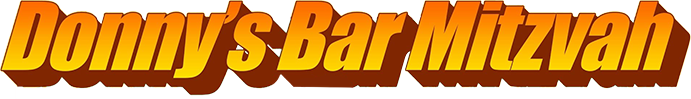 Donny's Bar Mitzvah Logo