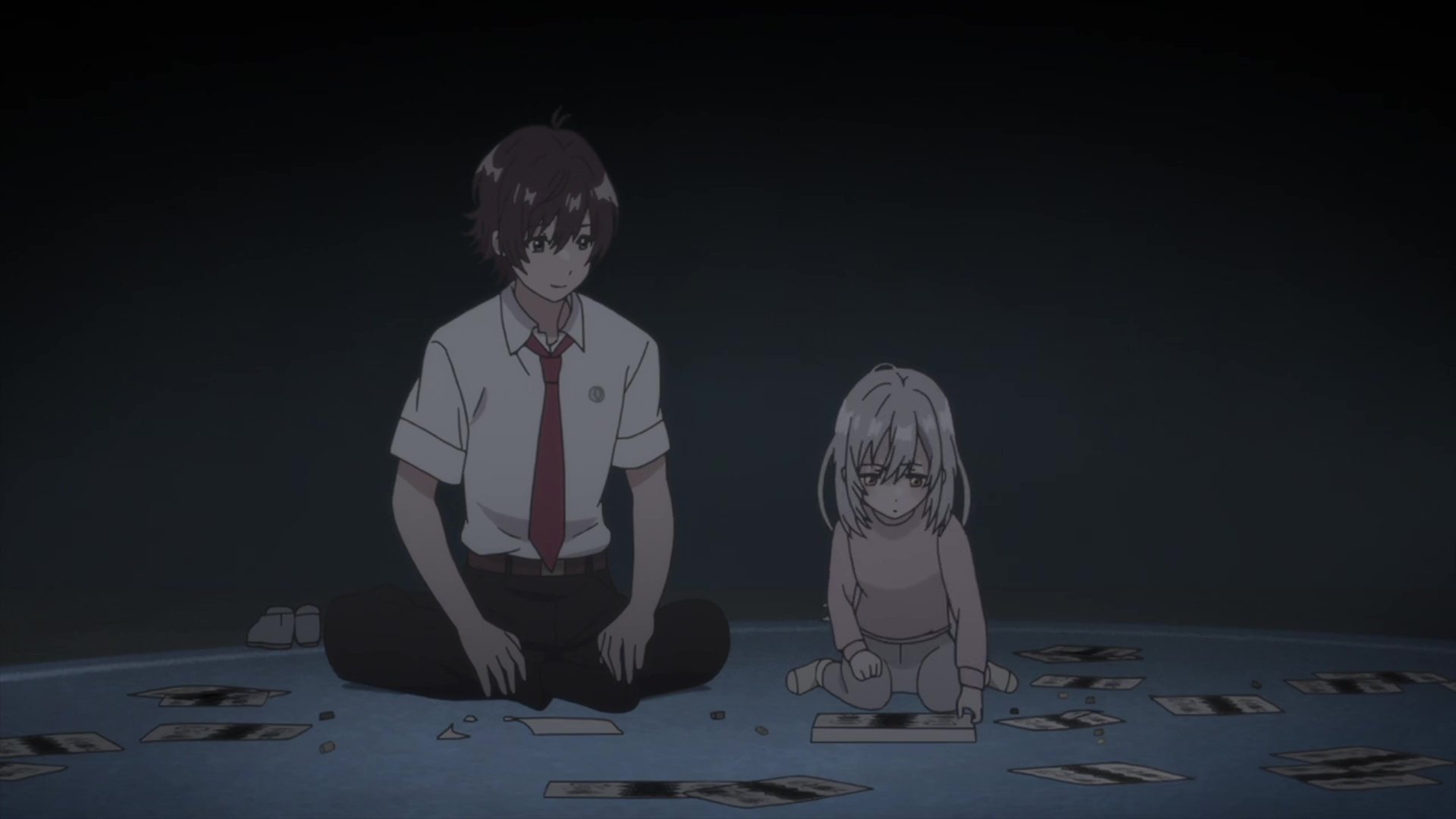 モノクロのクレヨン