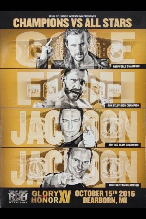 poster movie ROH Glory By Honor XV - Night 2