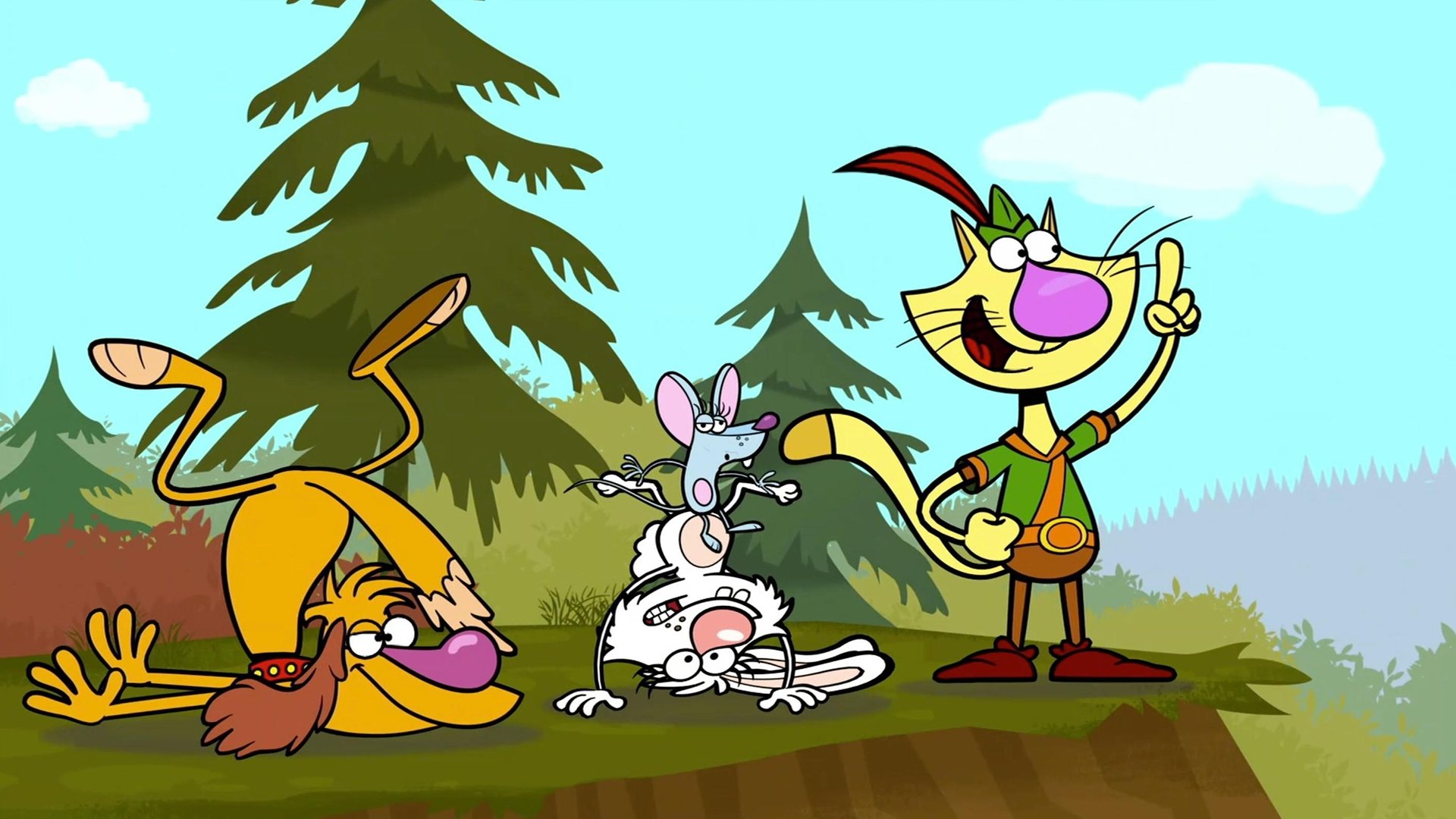 Nature Cat and his pals are called into action to... 