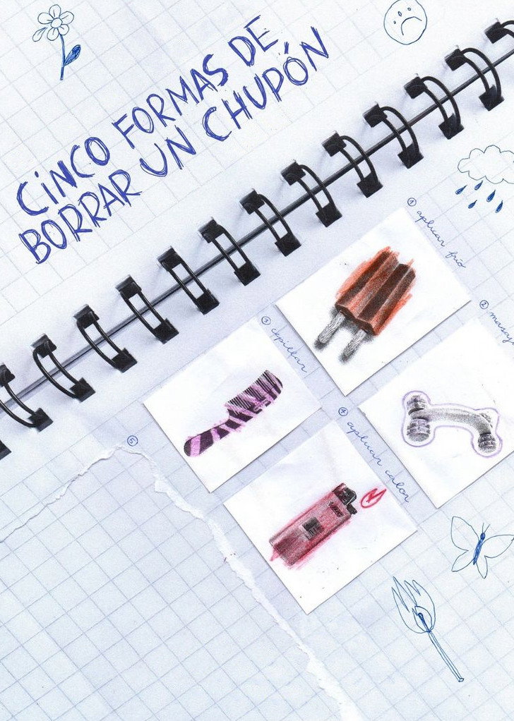 Cinco formas de borrar un chupón