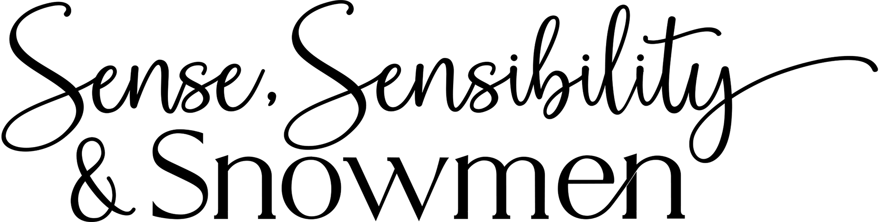 Sense, Sensibility & Snowmen Logo