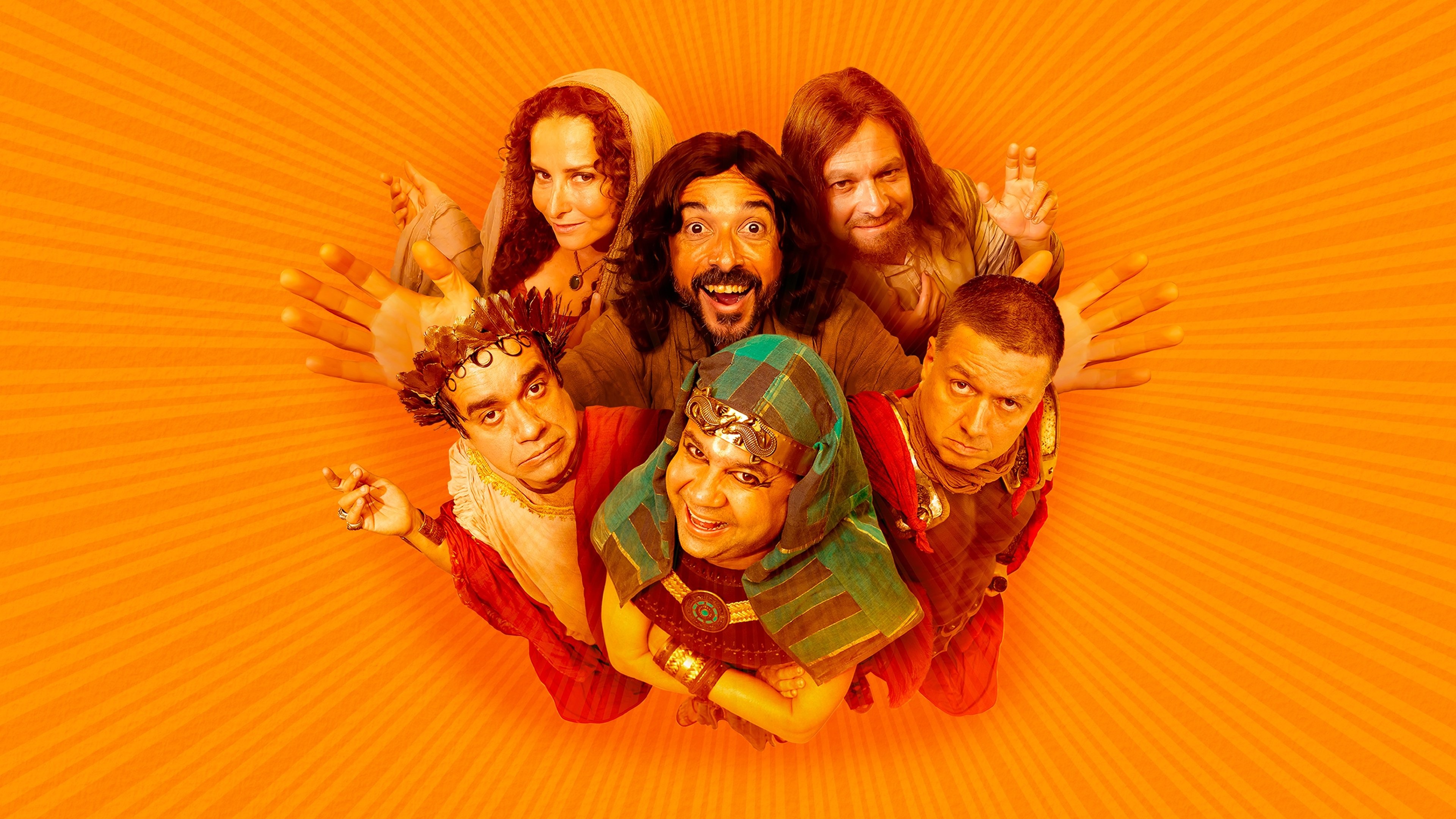 Poster for the movie Hermanoteu na Terra de Godah: O Filme