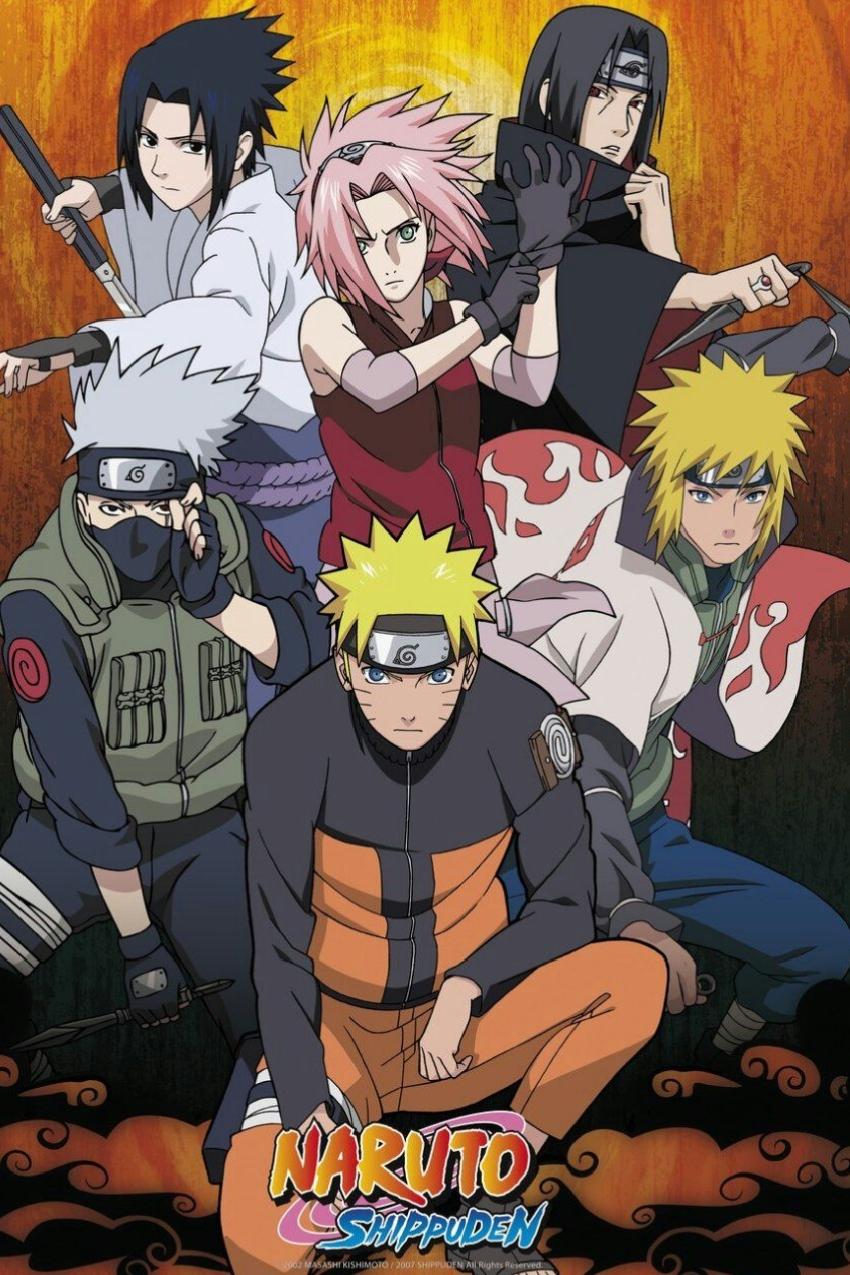 Capa da série Naruto Shippuden