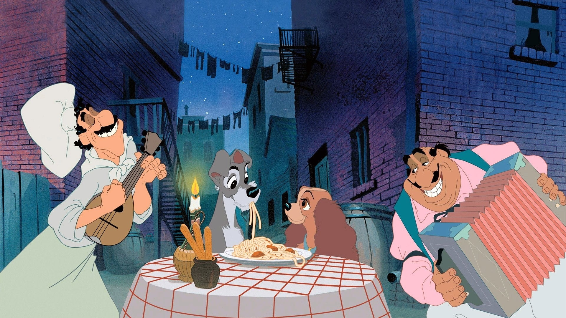 Backgrounds and walpapers Lady and the Tramp