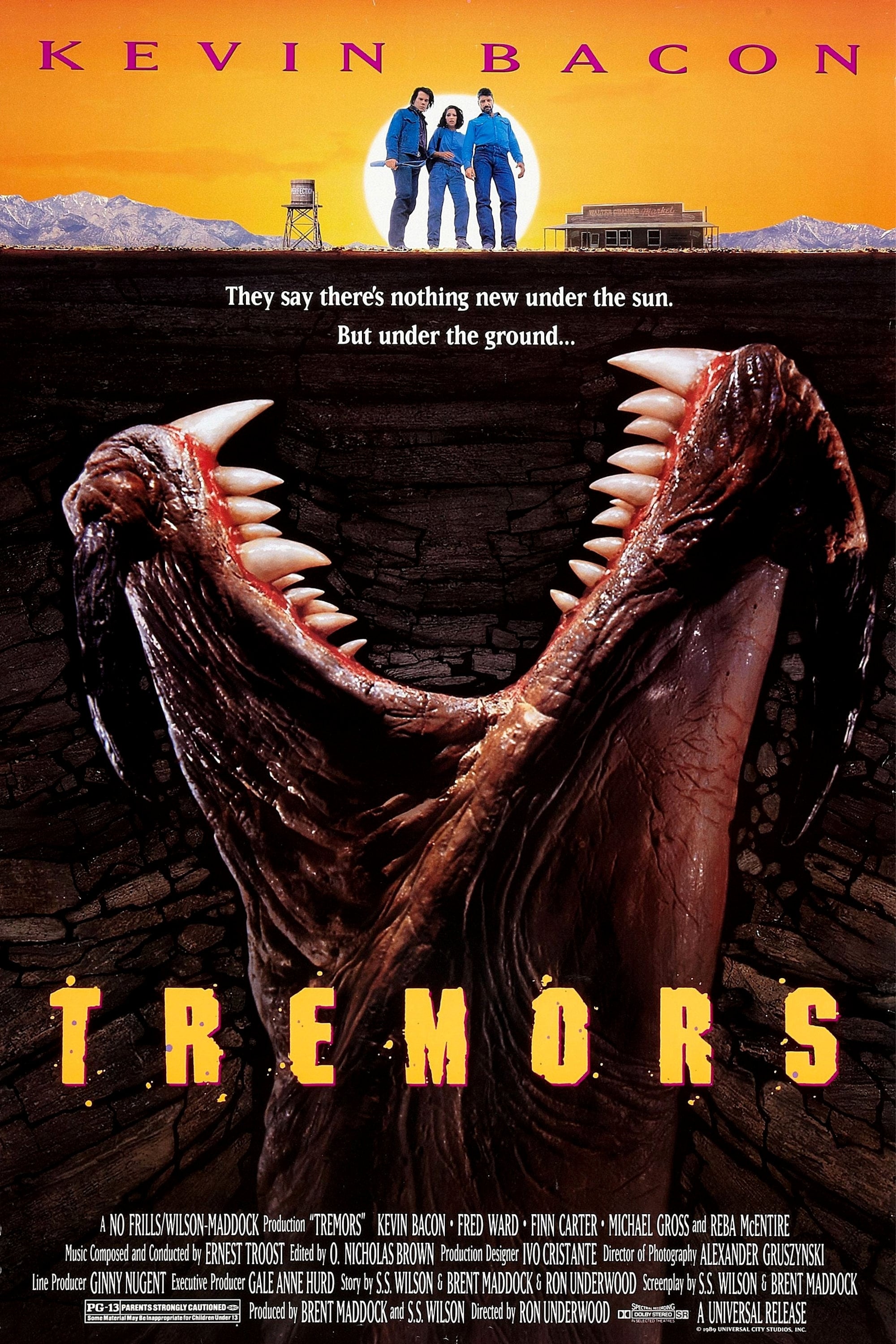 Tremors 1990 Posters — The Movie Database Tmdb 