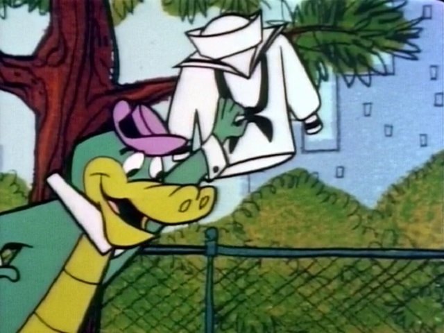 Wally Gator - Lippy Le Lion Et Son Compagnon - Touché La Tortue - Wally marin (Wally Gator)