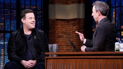 Late Night with Seth Meyers Season 7 :Episode 69  Carson Daly, Juliette Lewis, Patrick Radden Keefe