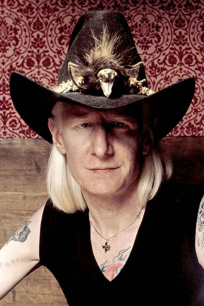 et billede af Johnny Winter