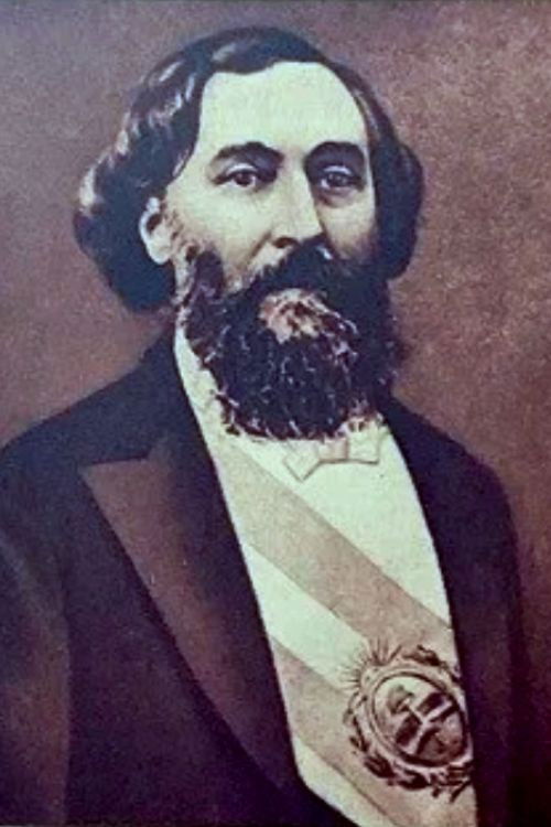 et billede af Bartolomé Mitre