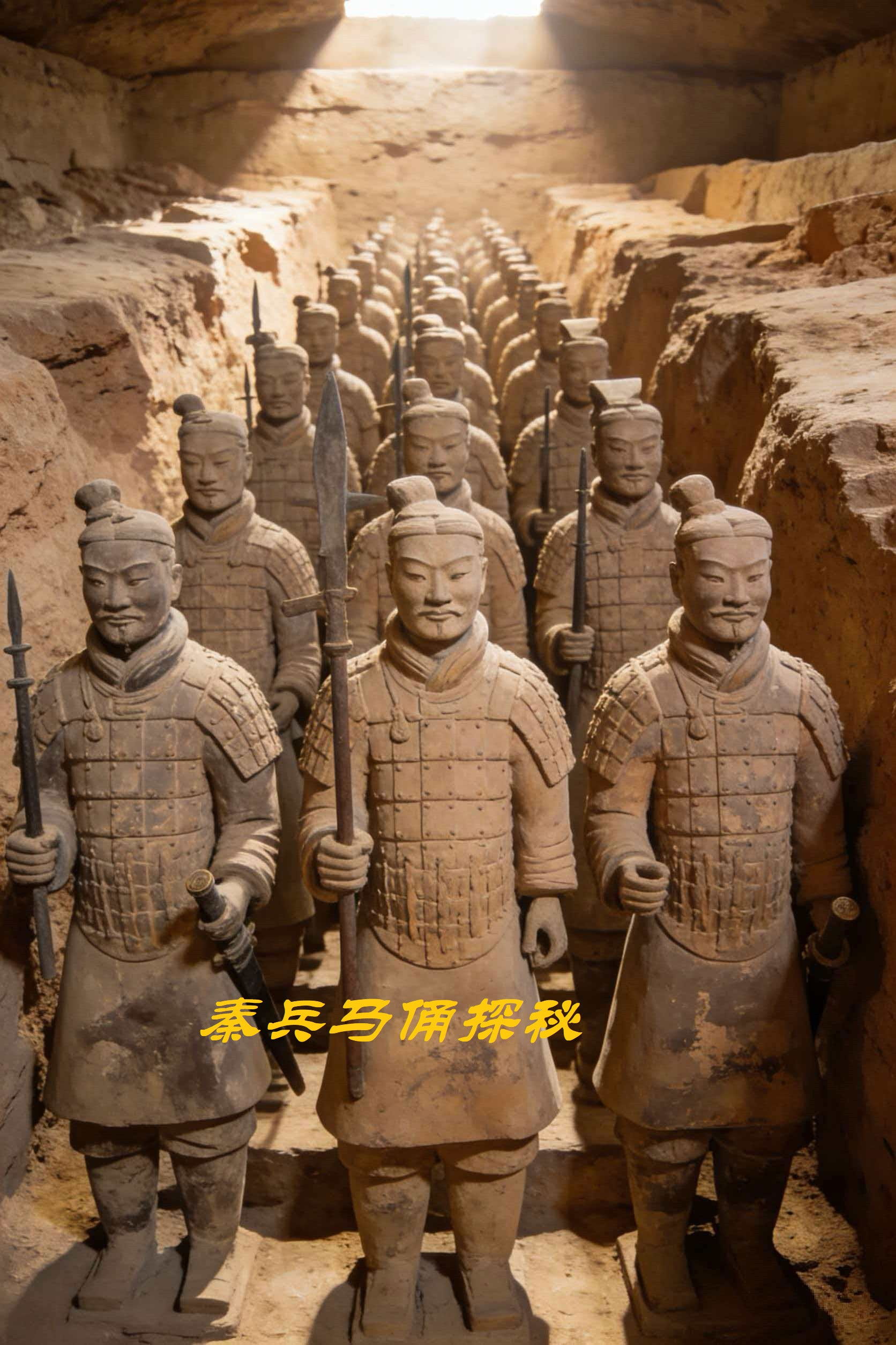 秦兵马俑探秘