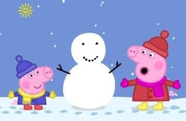 Peppa Pig Season 1 :Episode 26  Snow