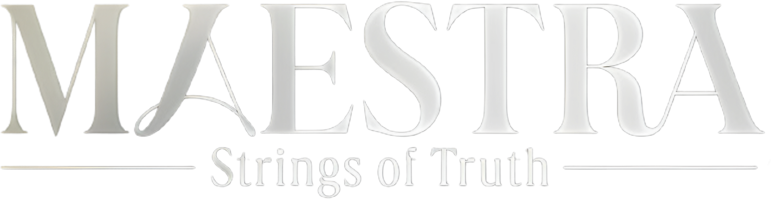 Maestra: Strings of Truth Logo