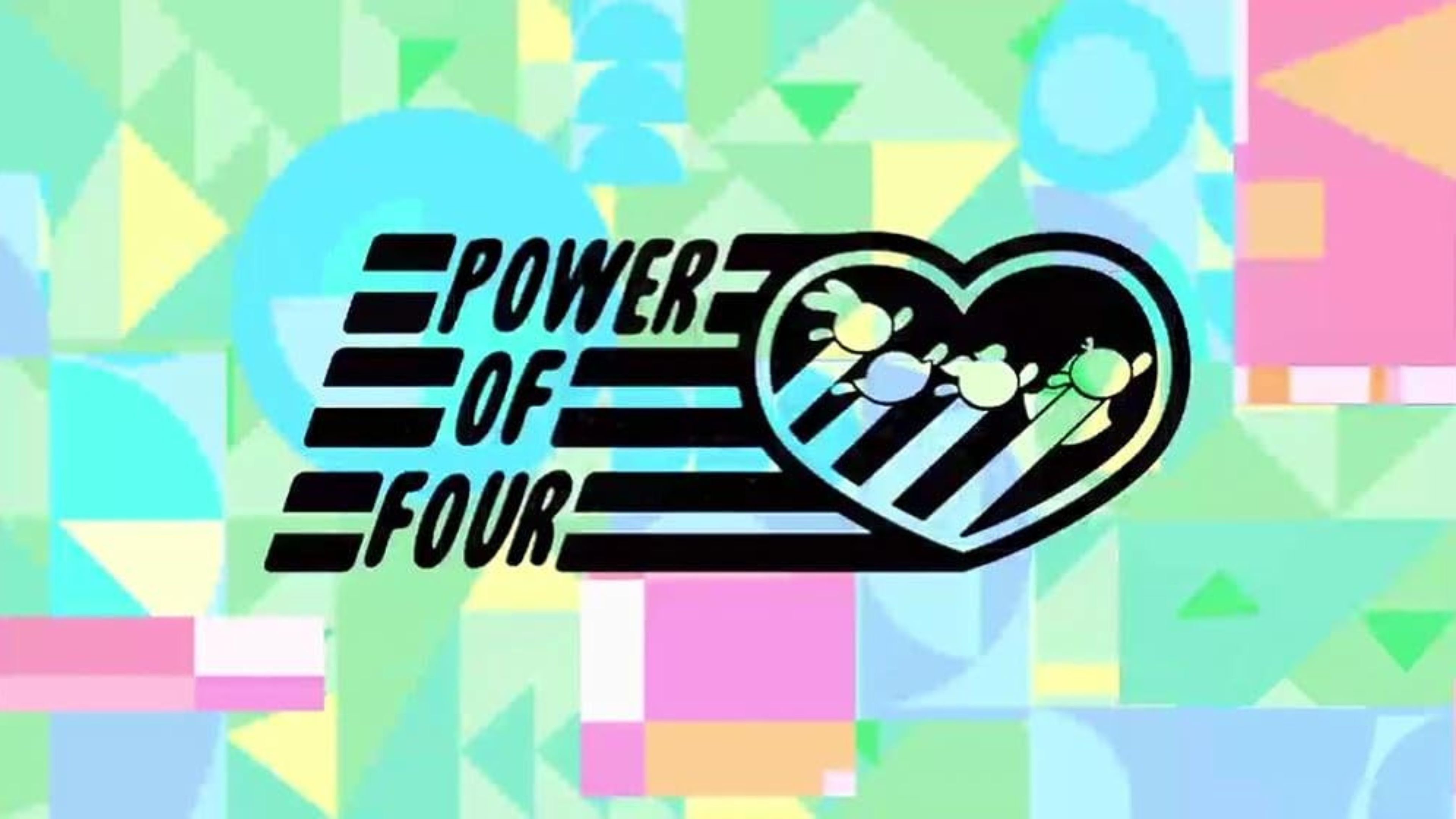 The Powerpuff Girls - Power Of Four background