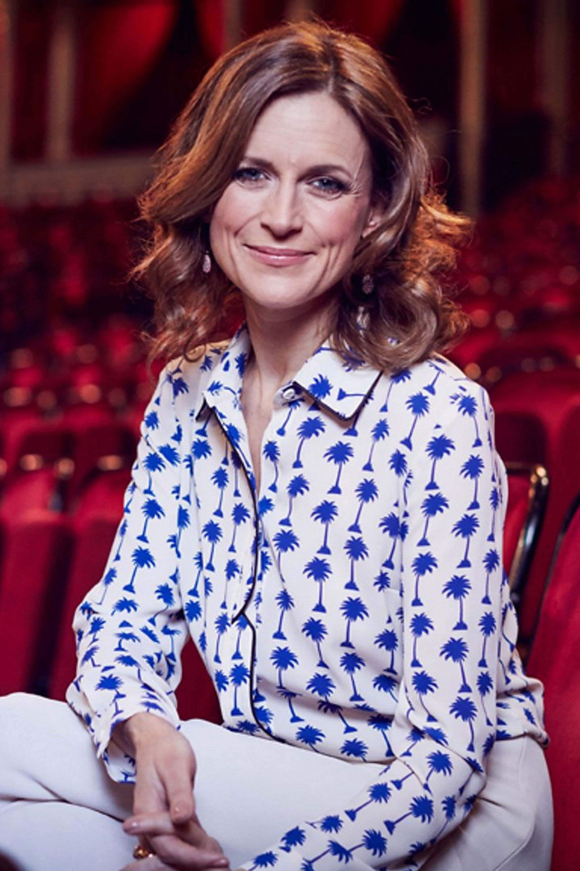 et billede af Katie Derham