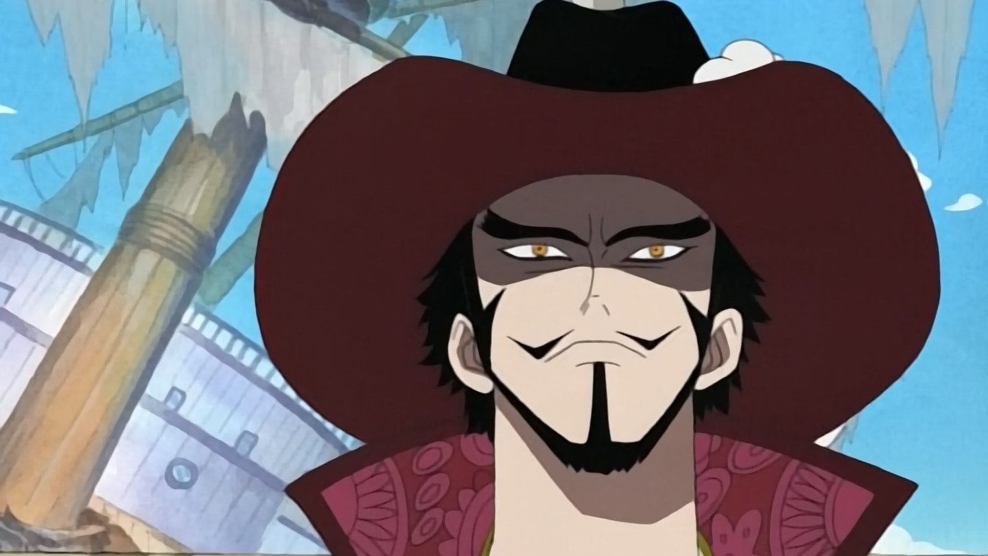 One Piece Season 1 :Episode 24  Hawk-Eye Mihawk! The Great Swordsman Zoro Falls At Sea!