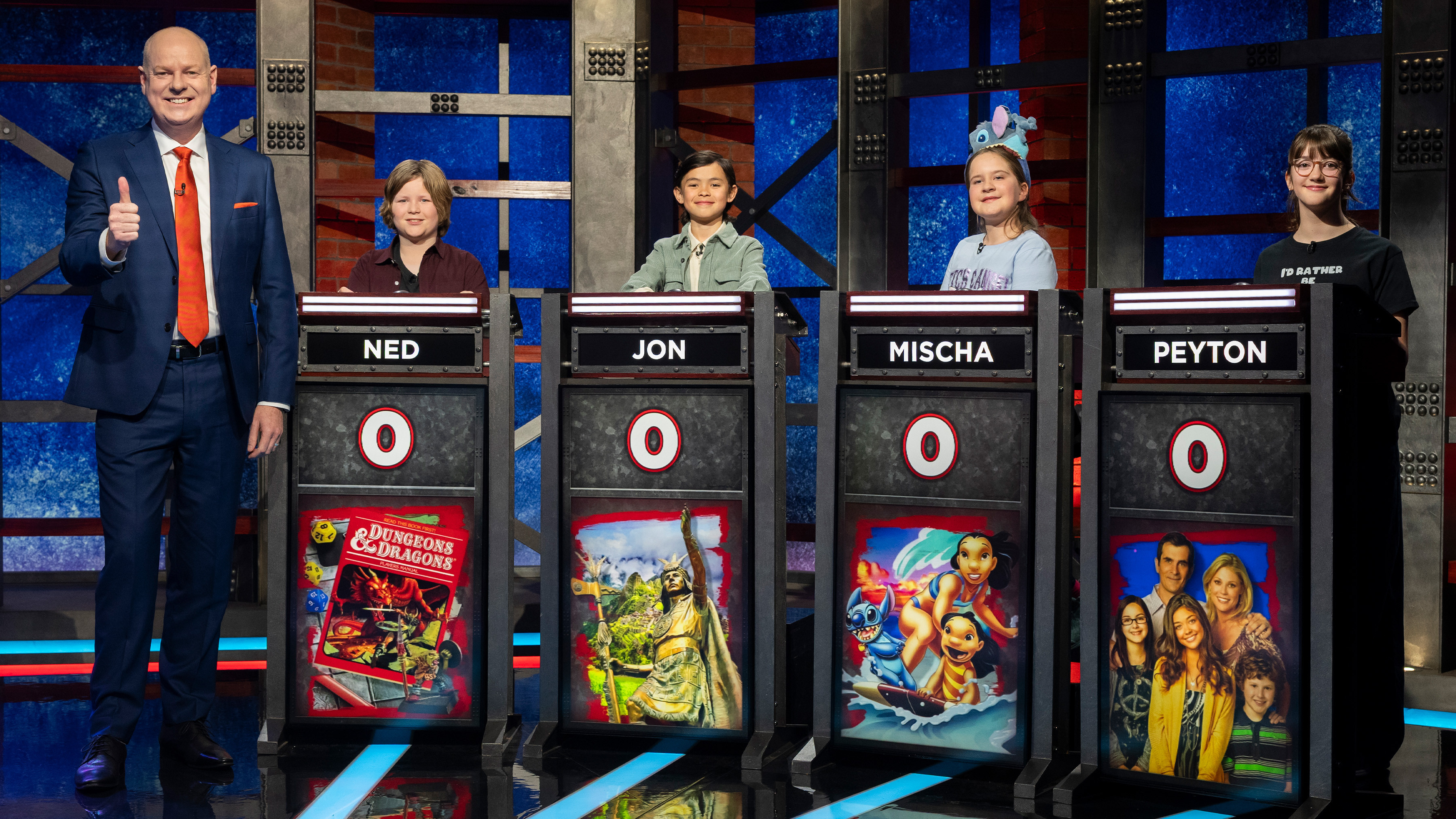 Dungeons and Dragons, the Inca Empire, Lilo and Stitch and Modern Family