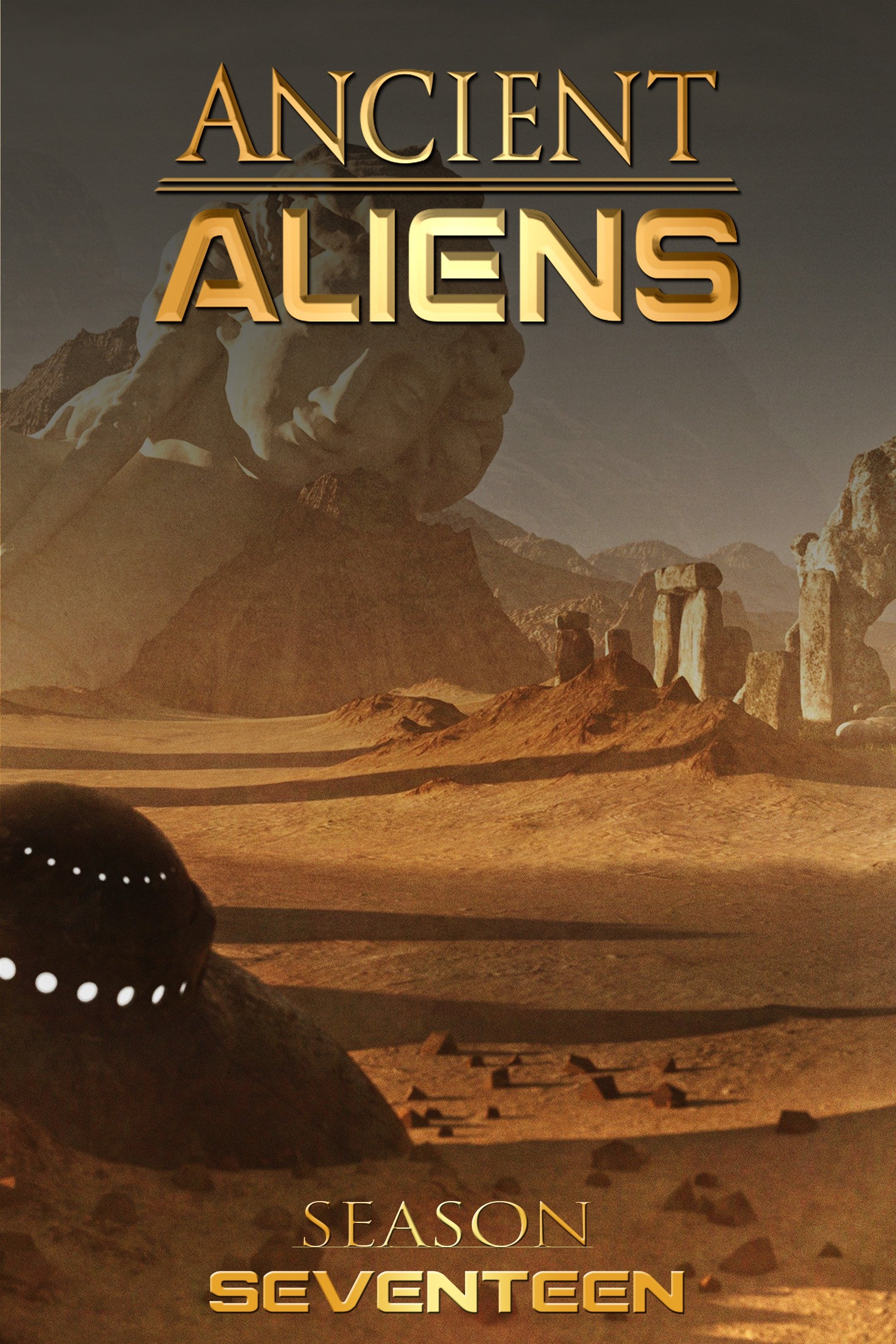 Capa da 17º temporada da série Alienígenas do Passado