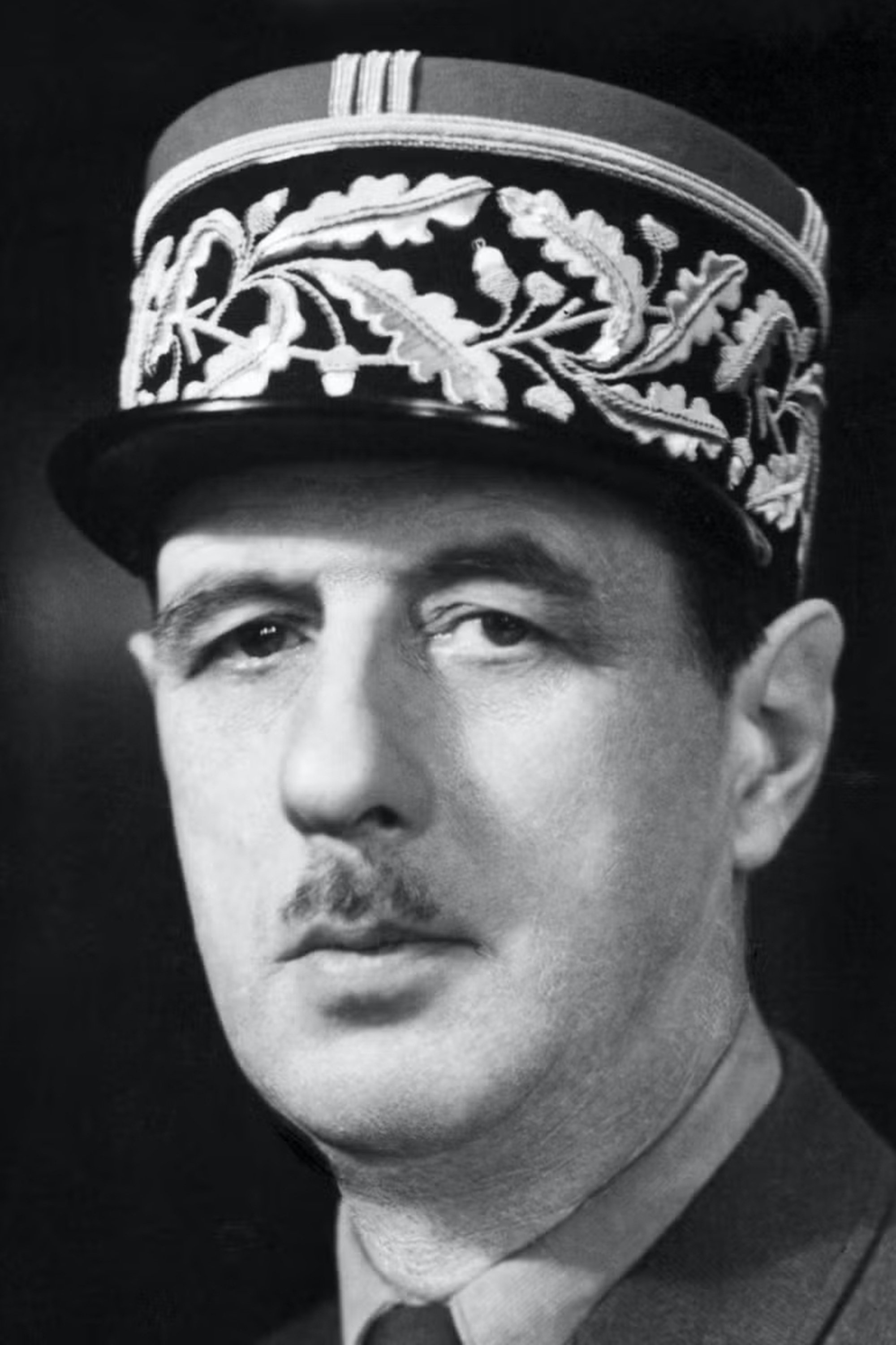 et billede af Charles de Gaulle