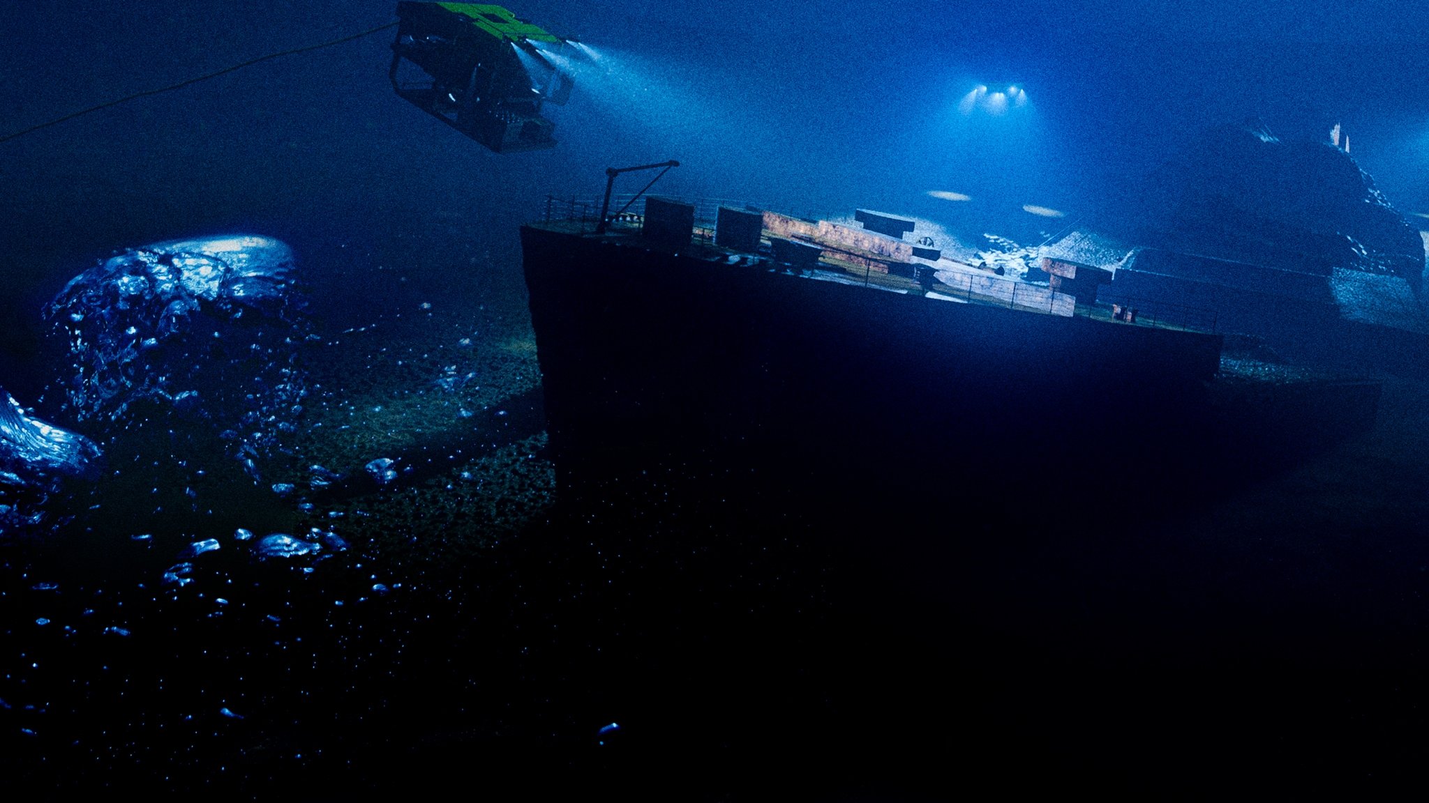 Ocean Wreck Investigation background