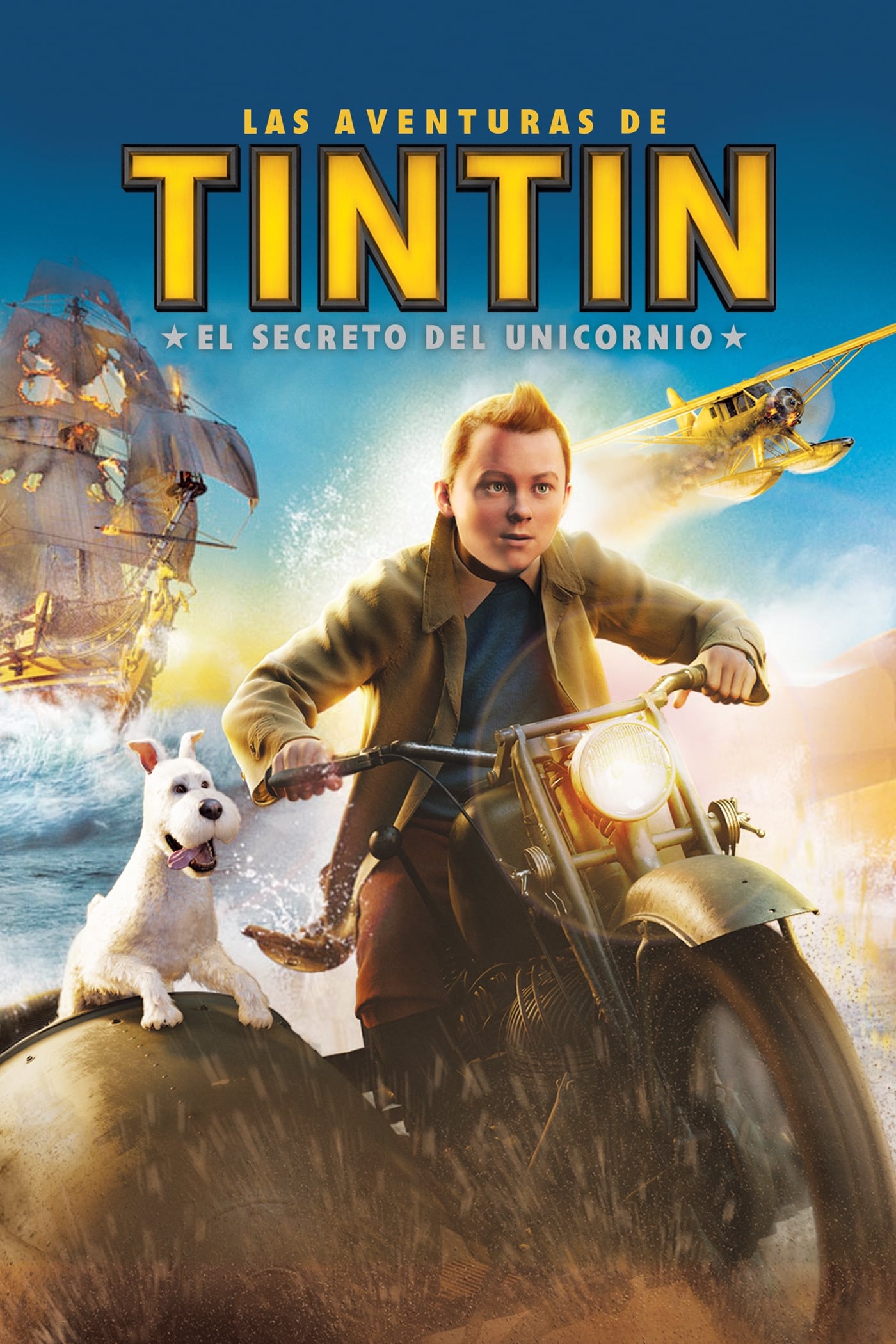 Poster de Las aventuras de Tintín: El secreto del unicornio
