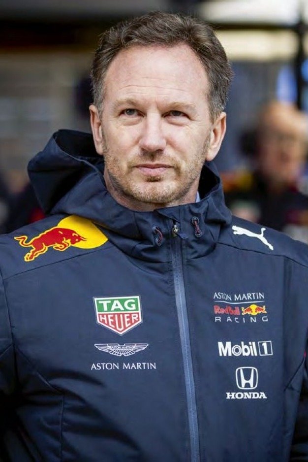 et billede af Christian Horner