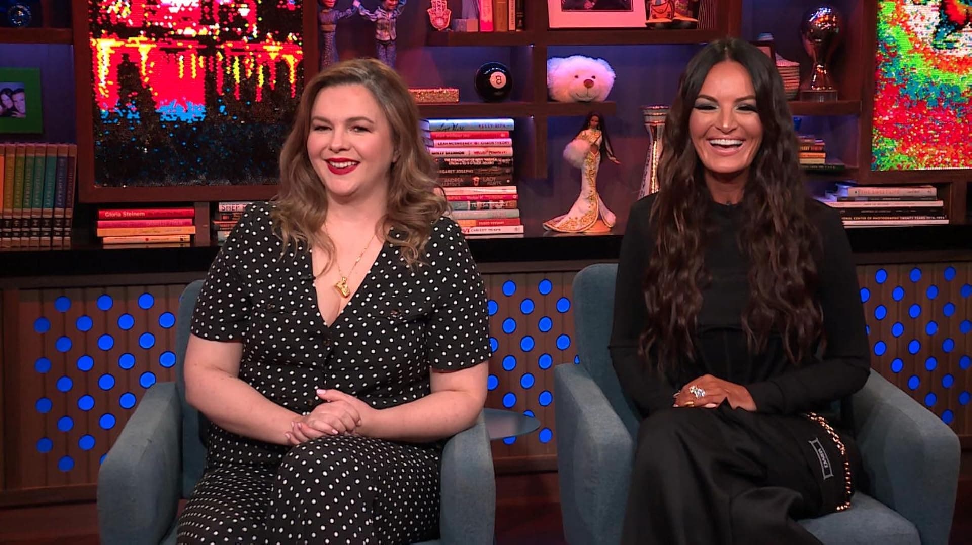 Watch What Happens Live with Andy Cohen Season 19 :Episode 189  Lisa Barlow and Amber Tamblyn