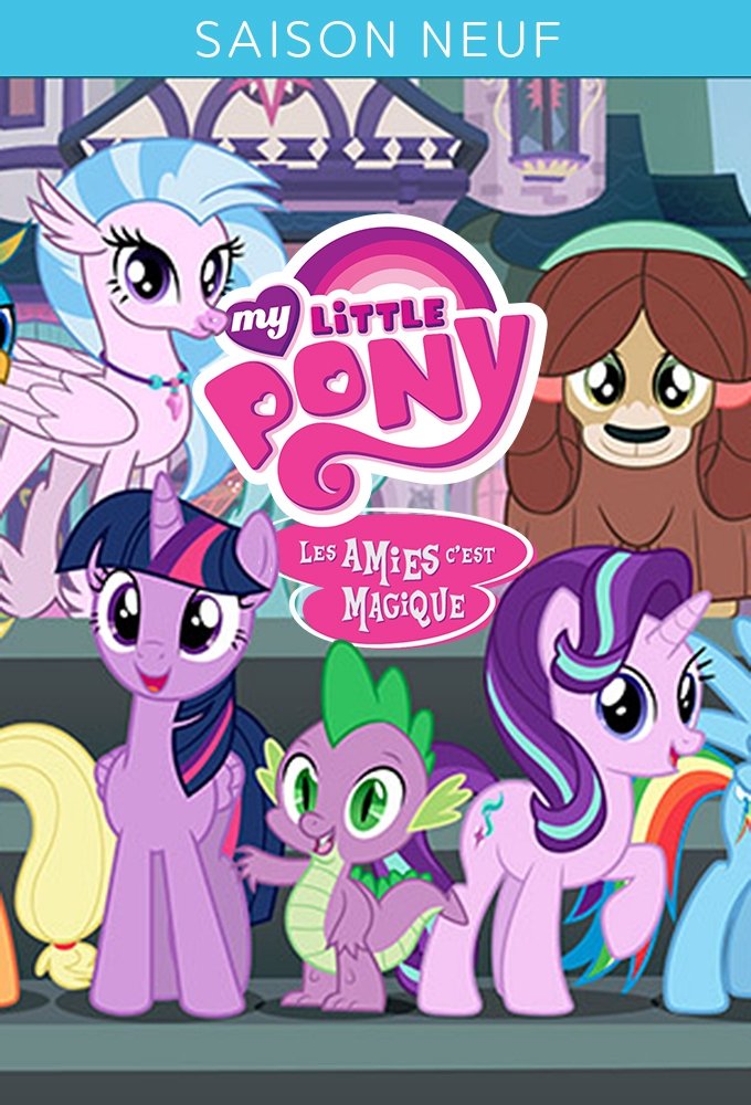 Artwork de la saison 1 de My Little Pony, les amies c'est magique