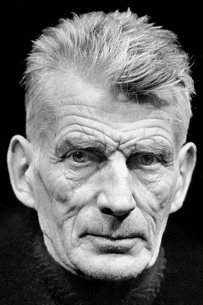 et billede af Samuel Beckett