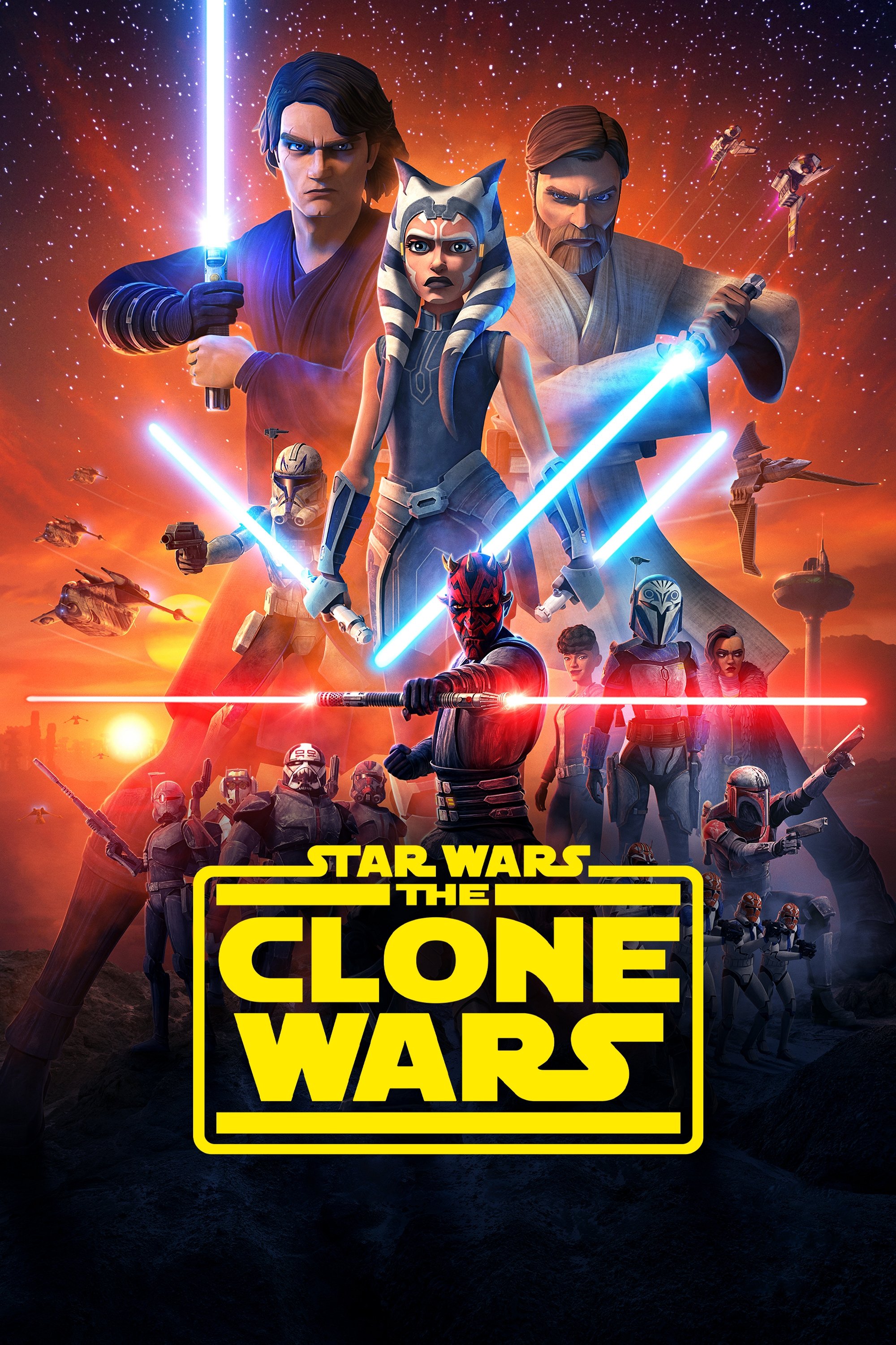 Star Wars: The Clone Wars (TV Series 2008-2020) - Posters — The Movie  Database (TMDB)