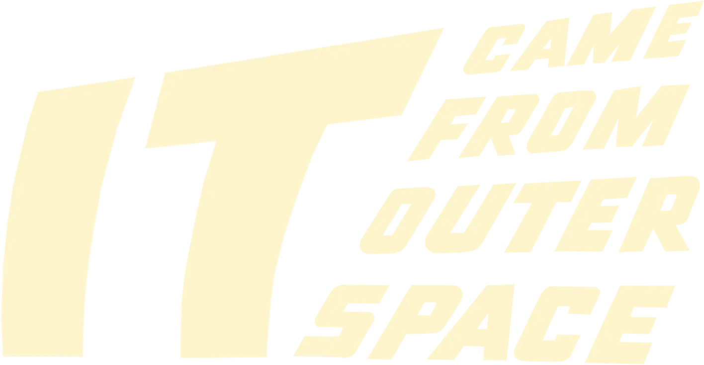 It Came from Outer Space Logo