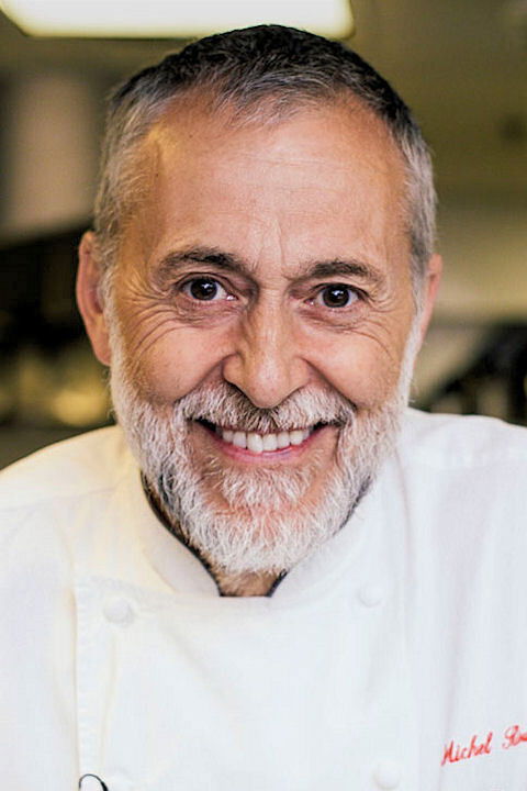 et billede af Michel Roux Jr