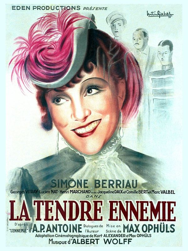 Affiche du film La Tendre Ennemie 23750