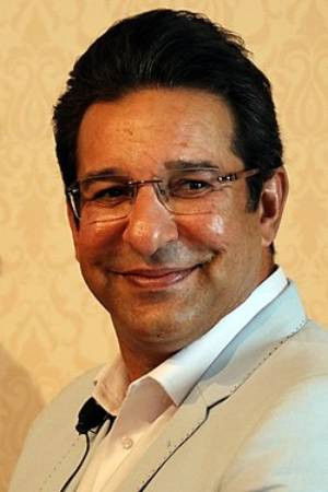et billede af Wasim Akram