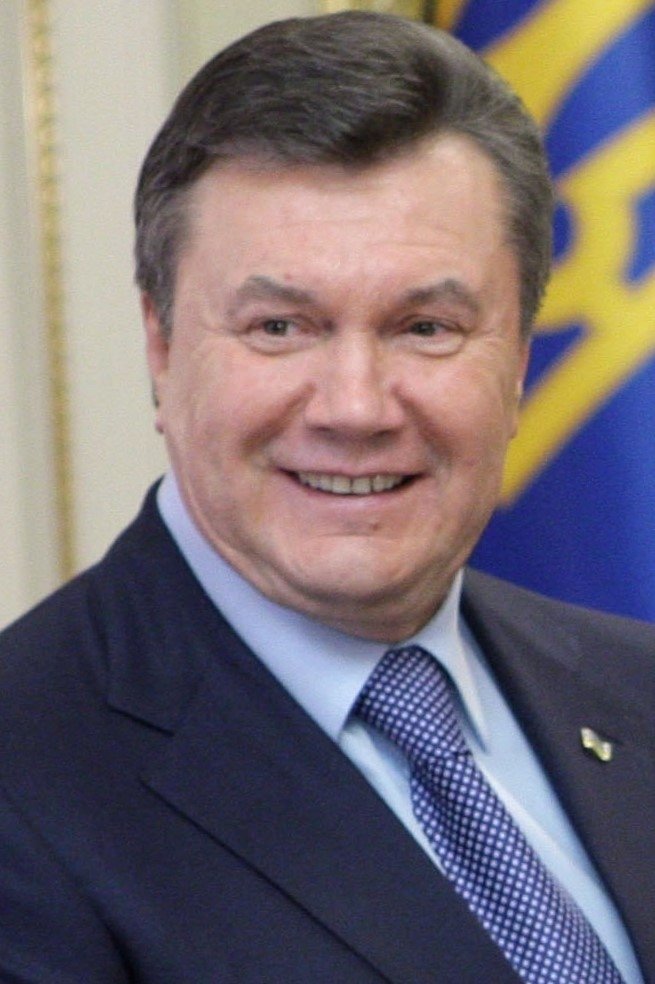 et billede af Viktor Yanukovich