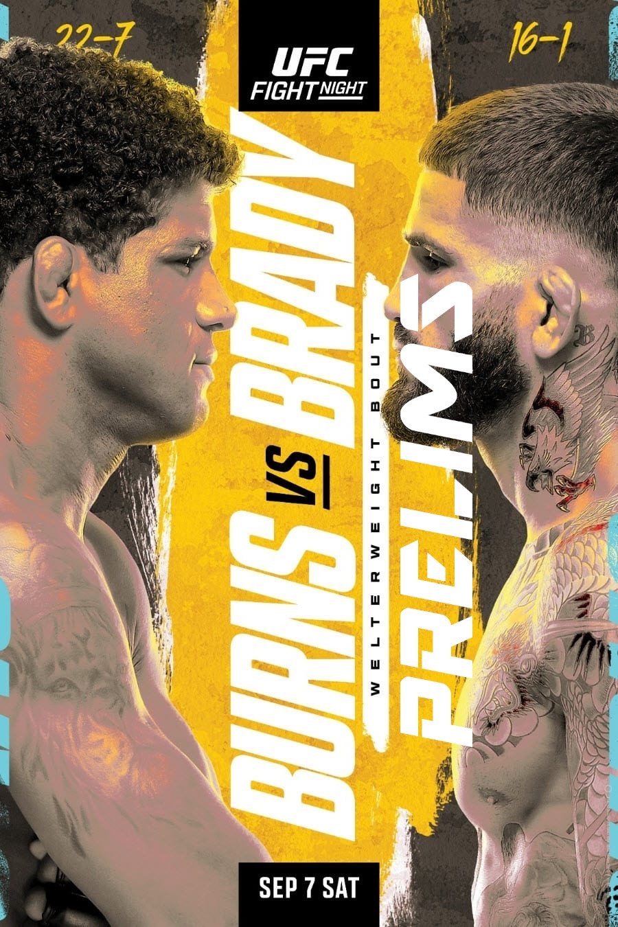 UFC Fight Night 242: Burns vs. Brady